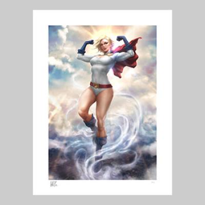 Power Girl art print