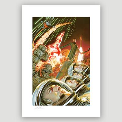 Marvel 75th Anniversary: Fantastic Four art print