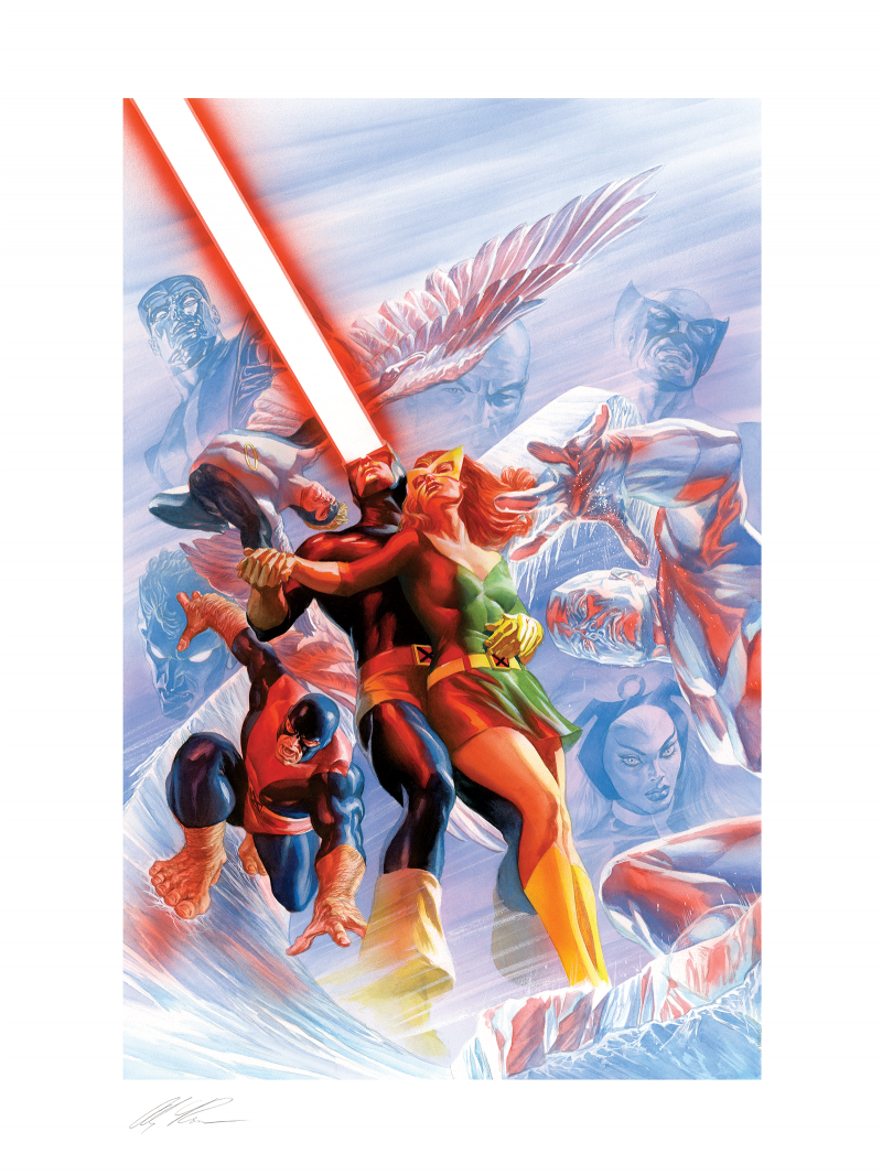 Uncanny X Men Fine Art Lithograph By Alex Ross Art Sideshow Fine Art Prints Uncanny X Men Fine Art Lithograph By Alex Ross Art Sideshow Fine Art Prints