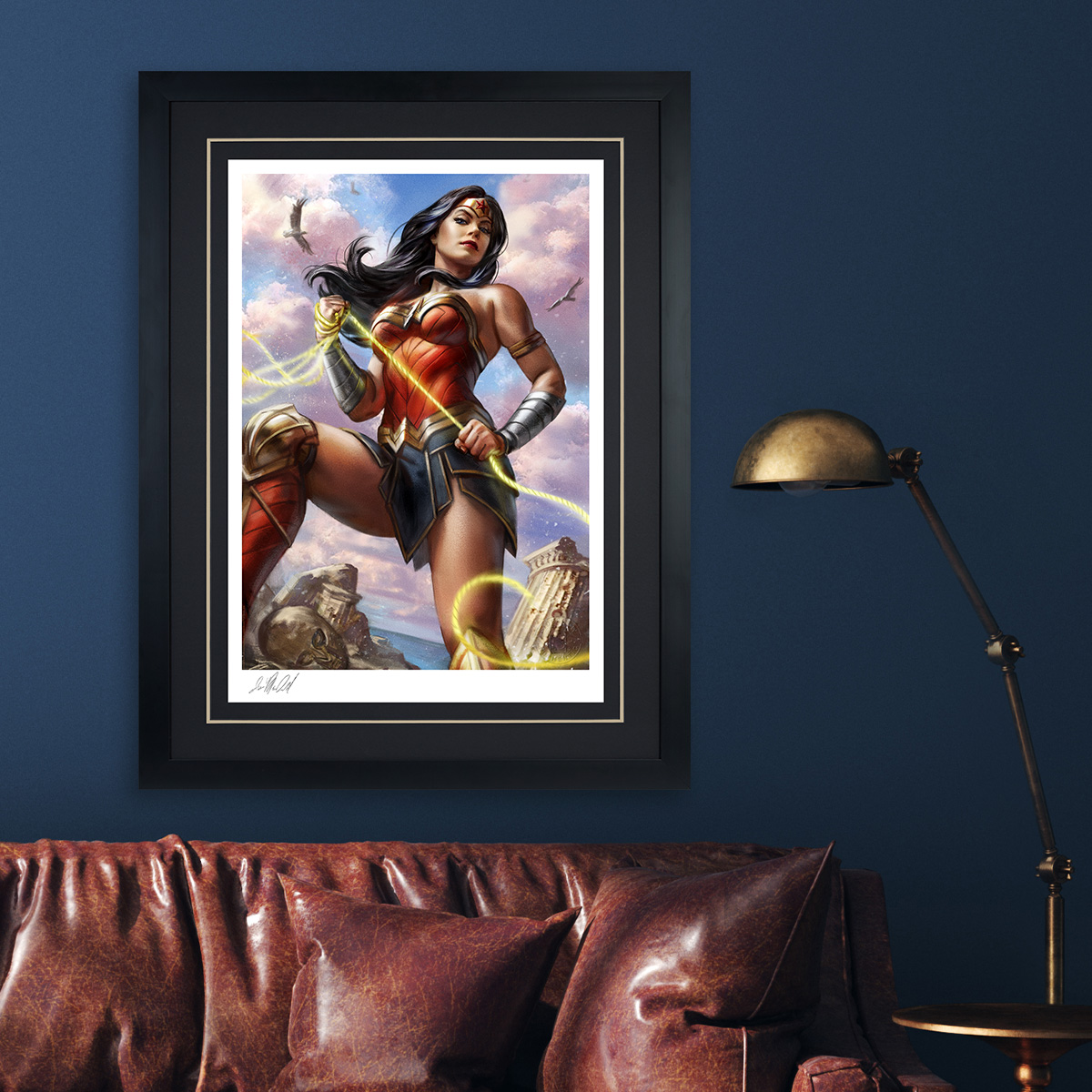 Wonder Woman 755 Fine Art Print by Ian MacDonald
