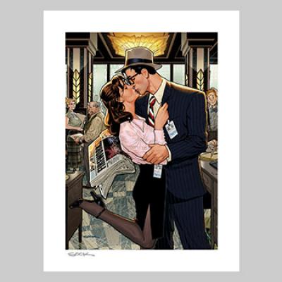 Lois & Clark: Fireworks!! art print