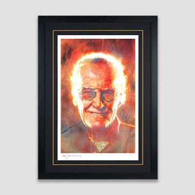 Legends: Stan Lee art print