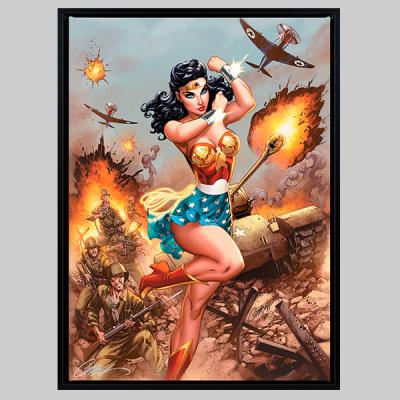 Wonder Woman #750: WWII art print