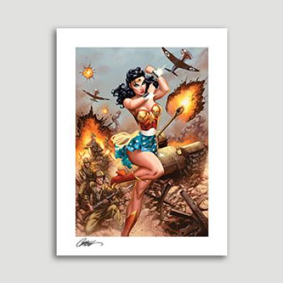 Wonder Woman #750: WWII art print
