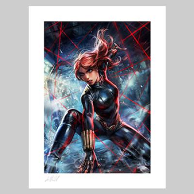 Black Widow art print