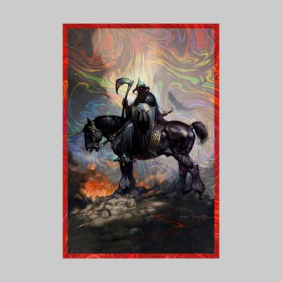Death Dealer I Rainbow Lava Holofoil art print