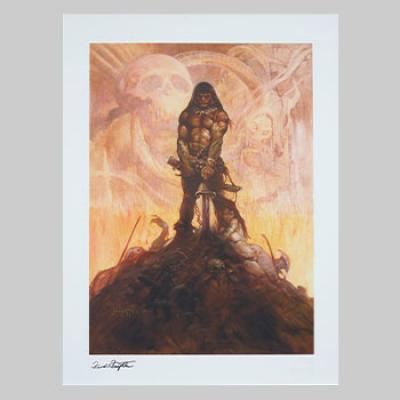 The Barbarian art print