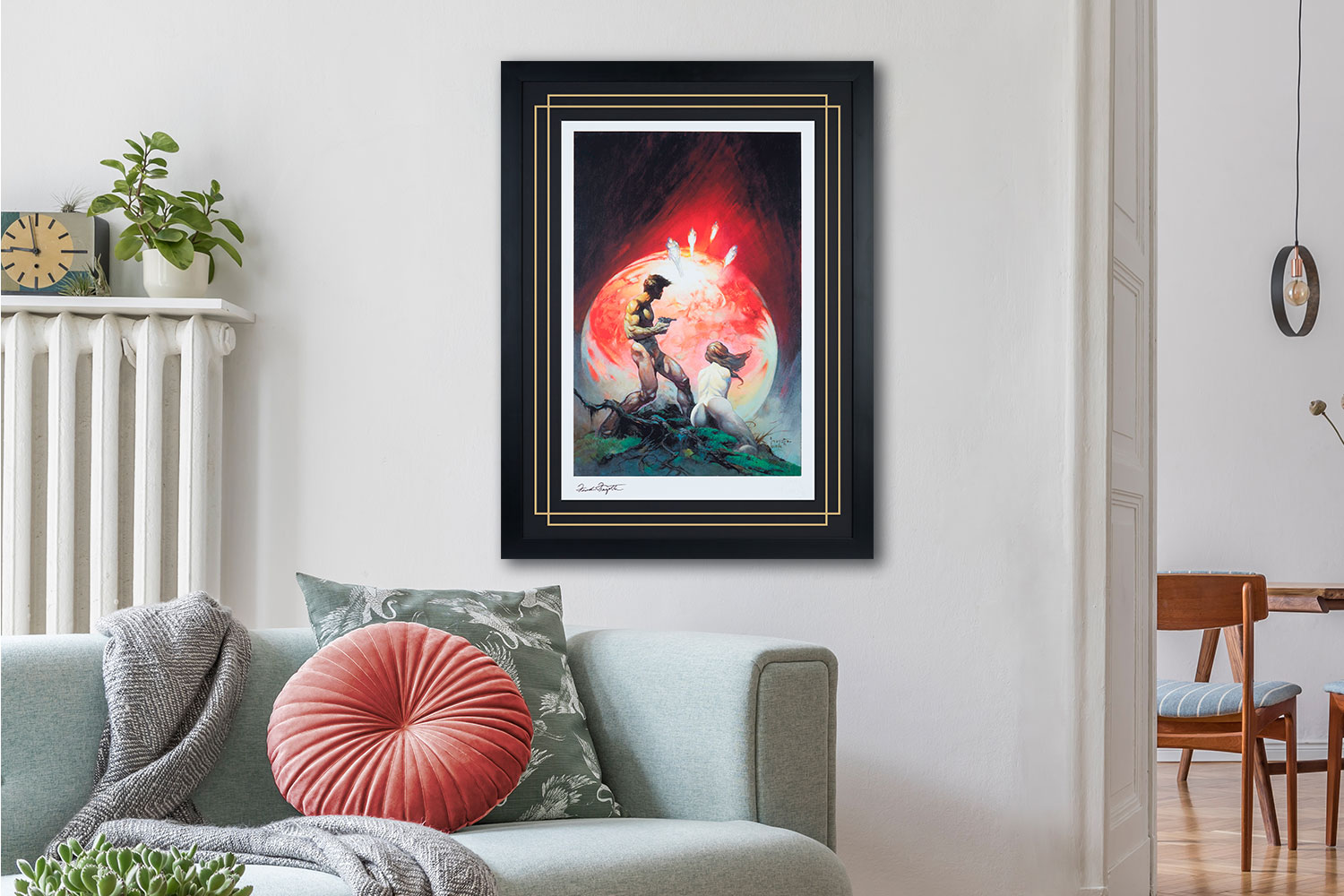 Red Planet Fine Art Print by Frank Frazetta | Sideshow Collectibles