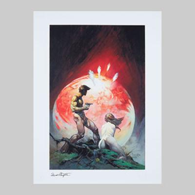 Red Planet Fine Art Print (Frazetta/Sideshow)