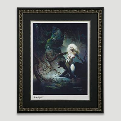The Princess and the Panther art print