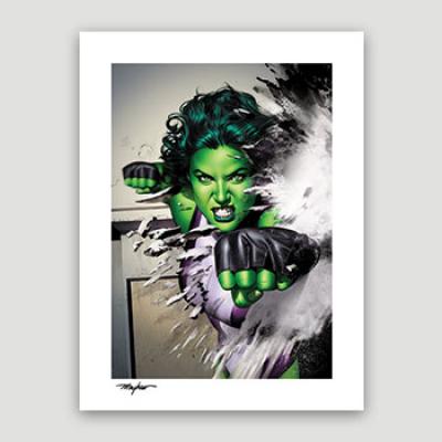 She-Hulk art print