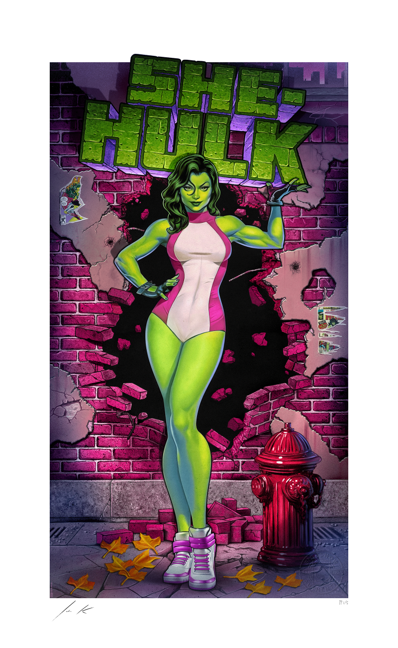 She-Hulk Art Print by Sideshow Collectibles