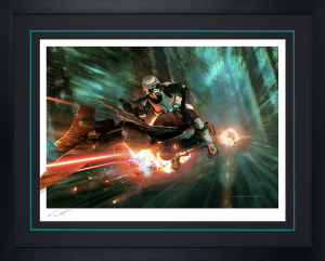 Giclée on Paper - Black Frame - 27.75 x 22.25