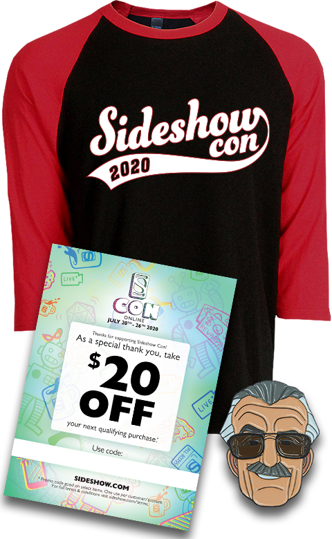 Sideshow Collectibles 2020 SideshowCon Promo Swag Apparel