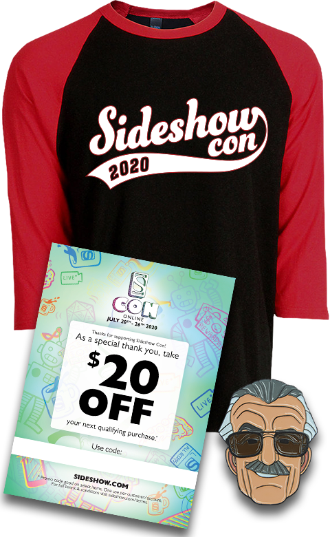 Sideshow Collectibles 2020 SideshowCon Promo Swag Apparel