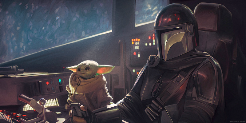 Wing Man Art Print by ACME Archives