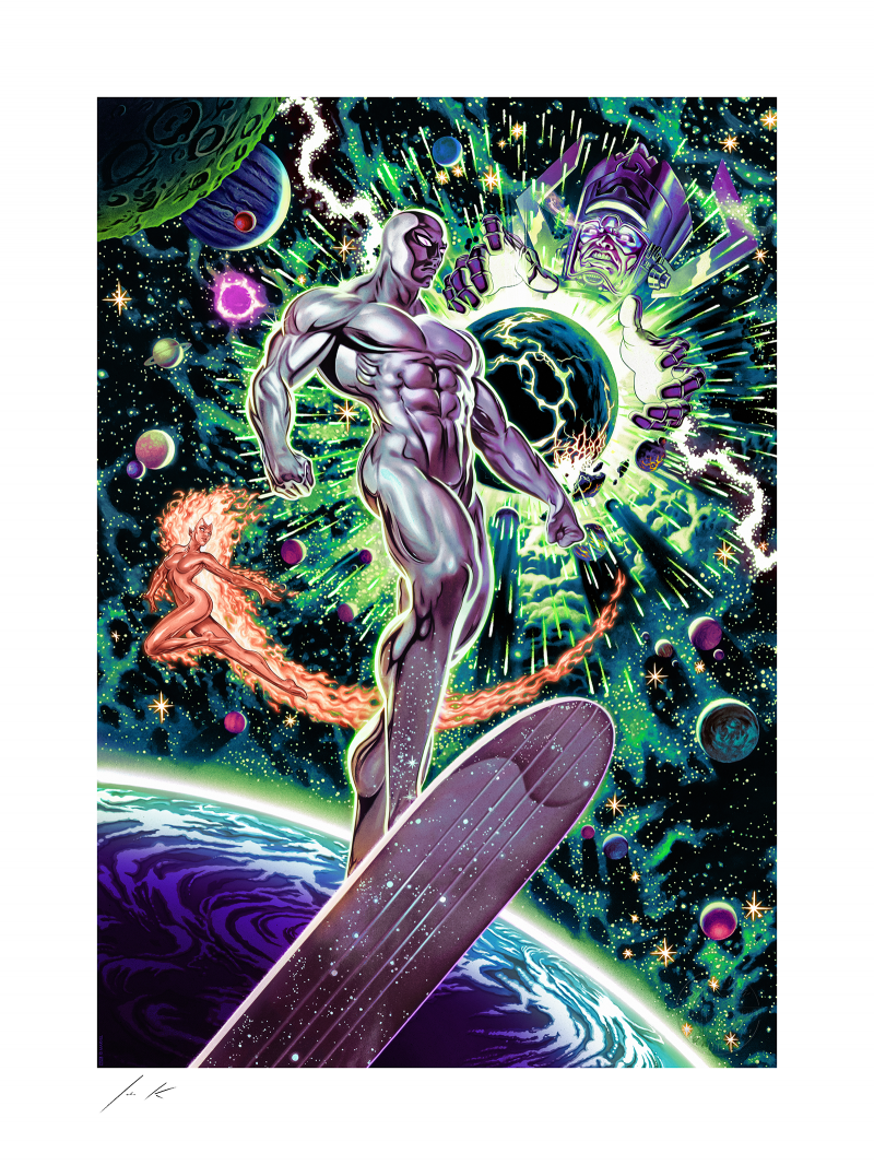 Heralds of Galactus Variant Art Print by Sideshow Collectibles