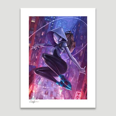 Spider-Gwen art print