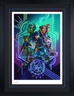 Giclée on Paper - Black Frame - 22 x 28.5