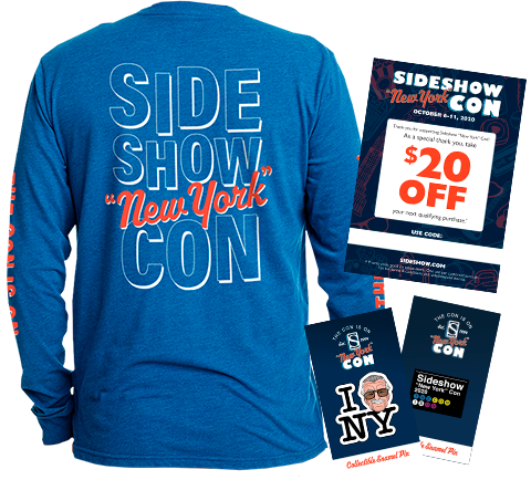 Sideshow Collectibles 2020 Sideshow 'New York' Con Swag Apparel
