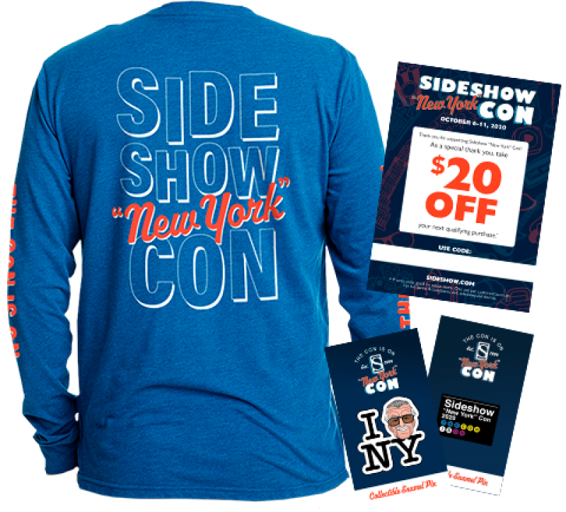 2020 Sideshow 'New York' Con Swag Apparel by Sideshow Collectibles
