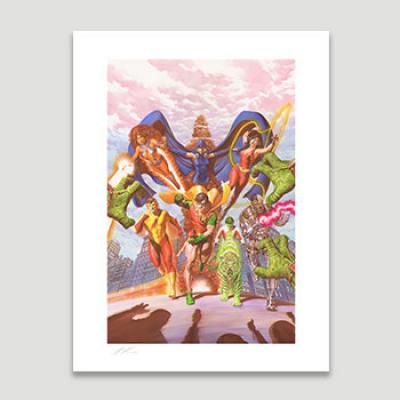 Teen Titans: Tribute art print