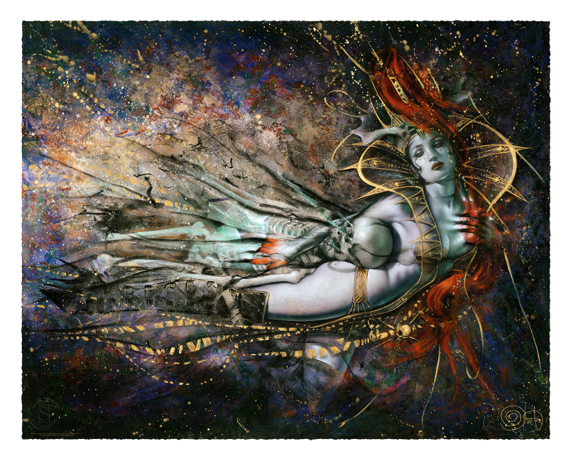 The Queen's Embrace Variant Art Print by Ozone Productions