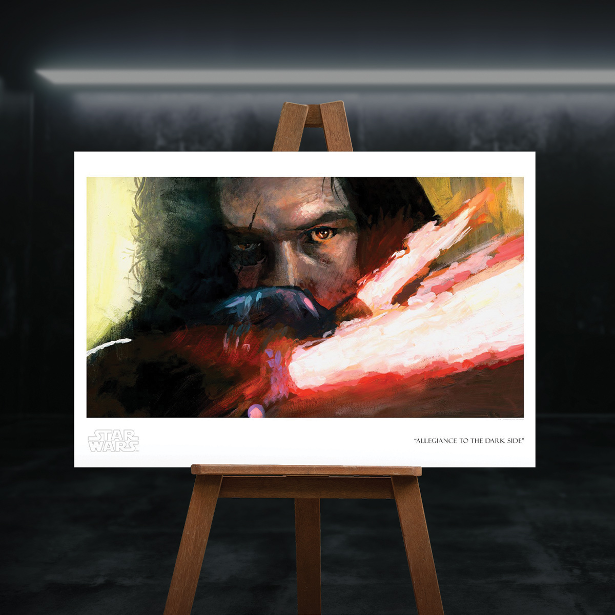 Allegiance to the Dark Side Star Wars Art Print