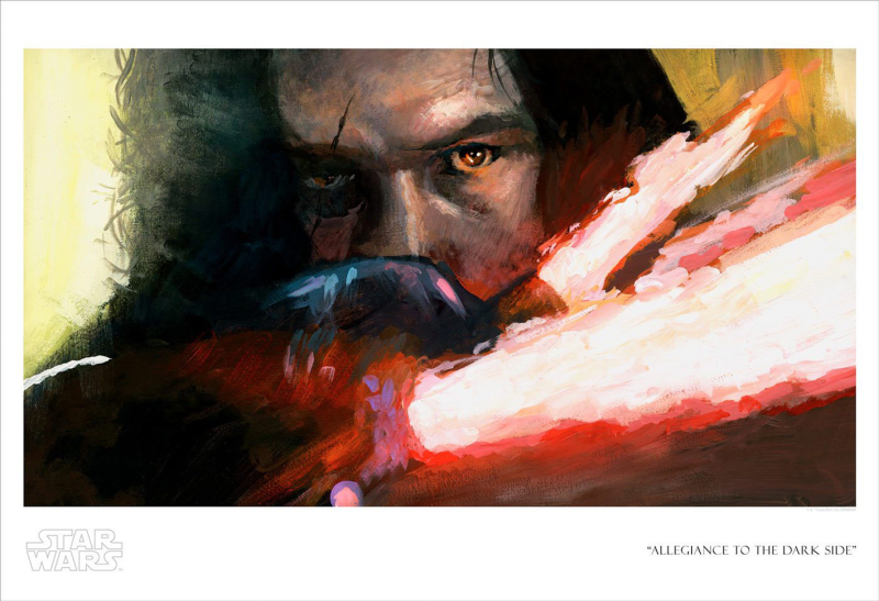 Allegiance to the Dark Side Art Print by ACME Archives