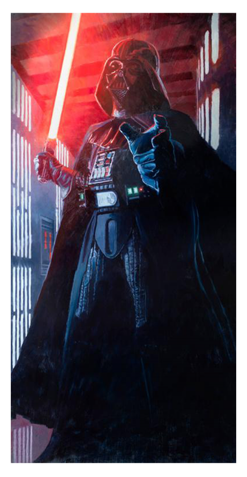 Confronting Vader Art Print by ACME Archives