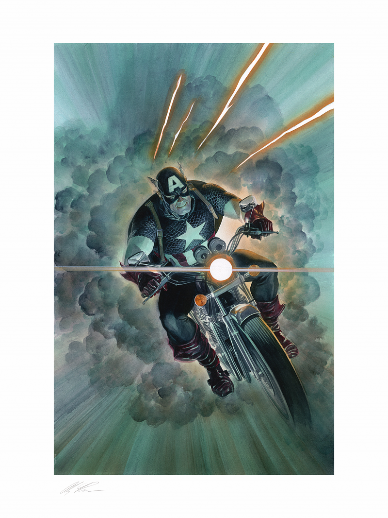 Captain America: Man Out of Time Art Print by Alex Ross Art