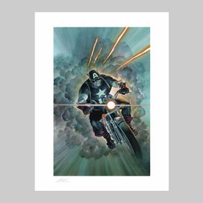 Captain America: Man Out of Time art print