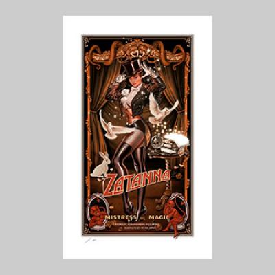 Zatanna: Mistress of Magic art print