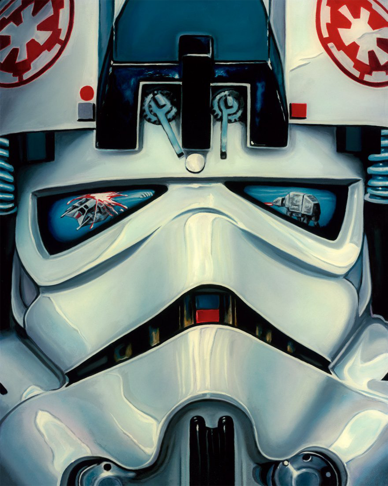 AT-AT Driver Art Print by ACME Archives
