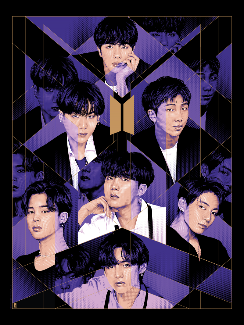 BTS: BE - Purple Edition Art Print by Sideshow Collectibles