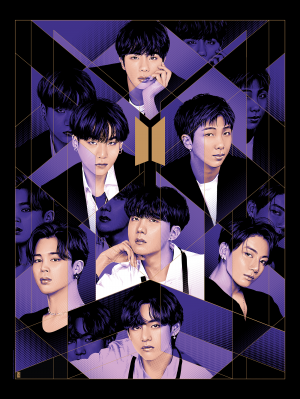 Bức tranh in BTS: BE - Purple Edition của Tracie Ching sẽ làm cho trái tim của bạn cháy bỏng với tình yêu và lòng hảo tâm của BTS. Từ những chi tiết nhỏ đến đường nét hoàn hảo, hãy dành thời gian để khám phá bức tranh tinh tế này và cảm nhận tình yêu sâu sắc của BTS.