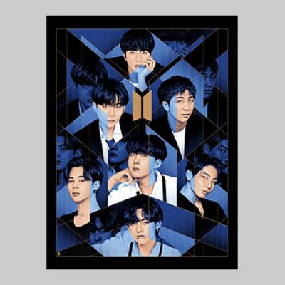 BTS: BE art print