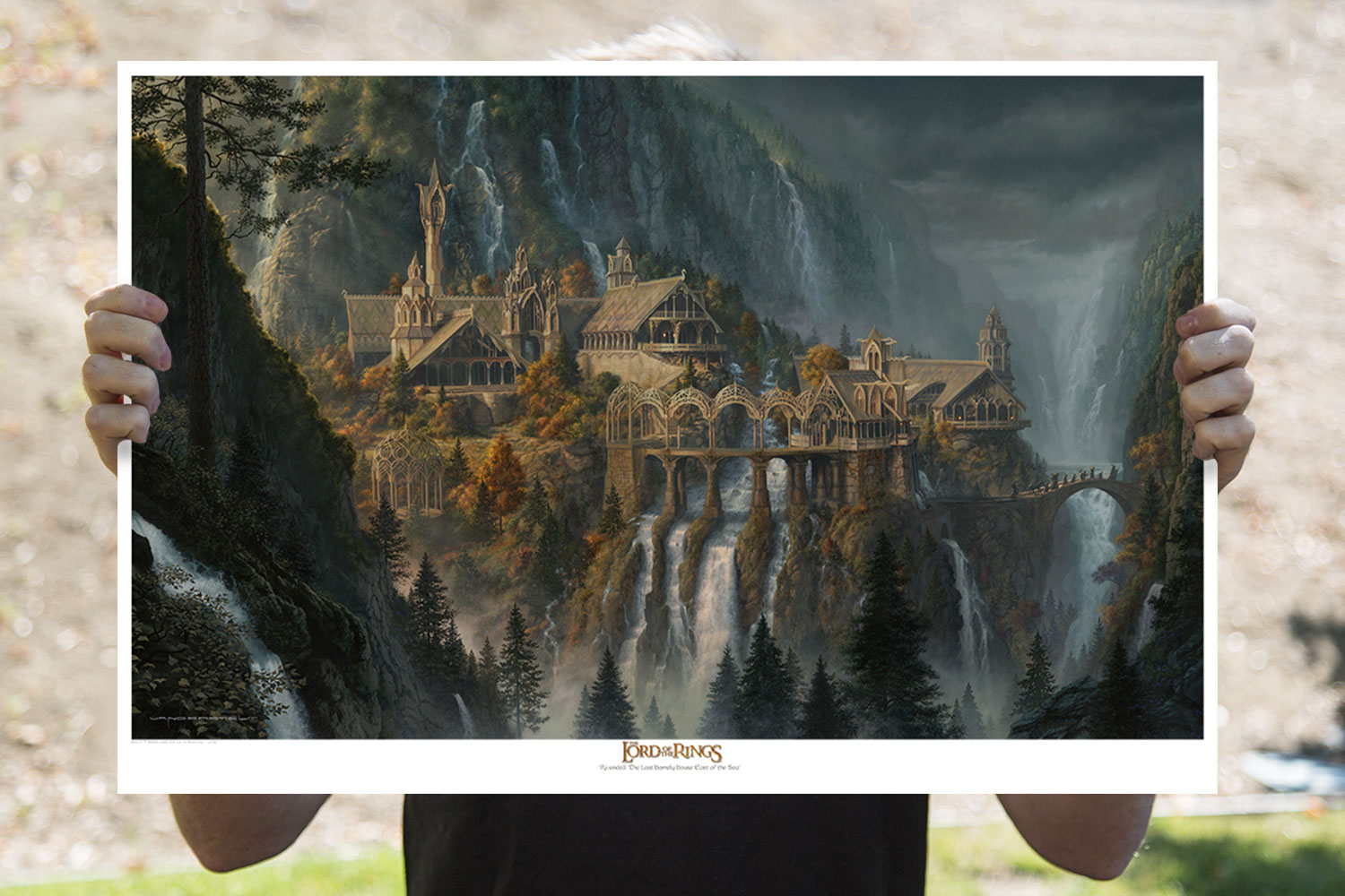 The Lord Of The Rings: The Fellowship of the Ring The Lord of the Rings Art  Print unframed by Sideshow Collectibles