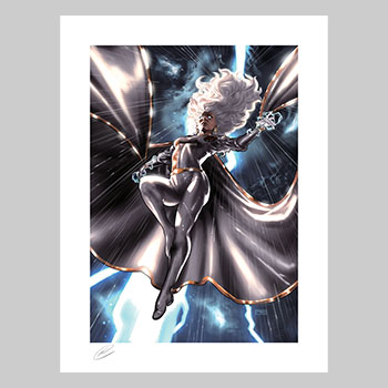 Sideshow Exclusive Marvel Storm Variant Fine Art Print by Sideshow ...