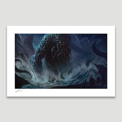 Cthulhu I (Tentacles and Teeth) Art Print by Sideshow Collectibles