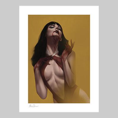 Vengeance of Vampirella art print
