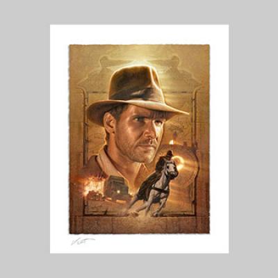Indiana Jones: Pursuit of the Ark art print