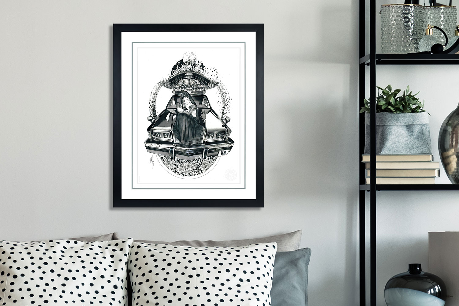 Miyagata Reikyuusha Peach Momoko Art Print