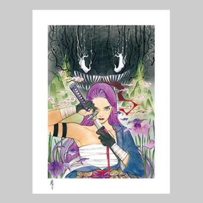 Demon Days: X-Men Psylocke art print