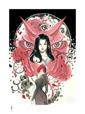 Demon Days: Mariko & Black Widow Art Print
