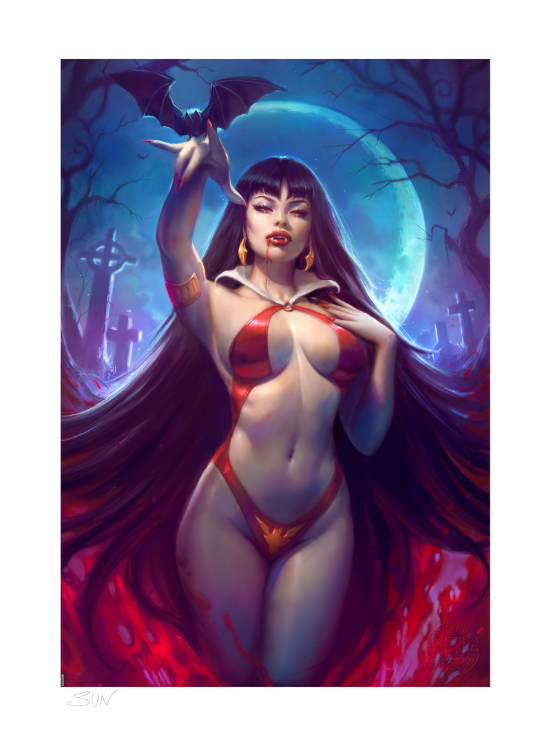 Vampirella #7 Art Print by Sideshow Collectibles
