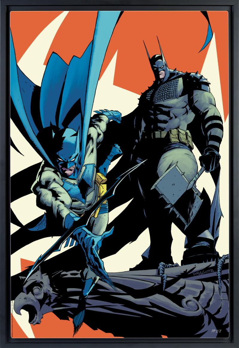 Batman™ of Two Worlds Art Print by Sideshow Collectibles