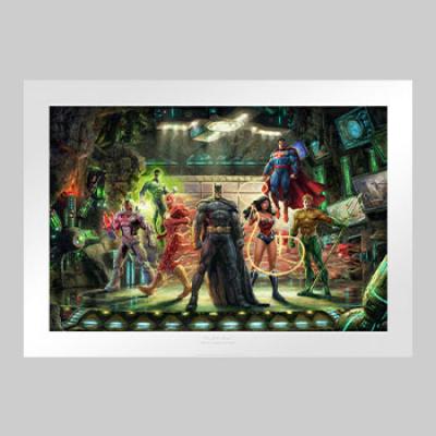The Justice League art print