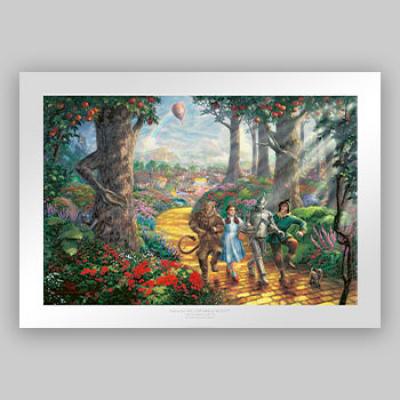 Follow the YELLOW BRICK ROAD™ art print