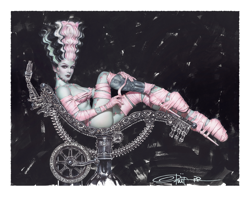 Frankie Reborn Art Print by Ozone Productions